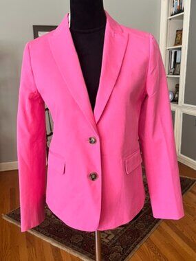 J.Crew Pink Blazer NWT-Size 2